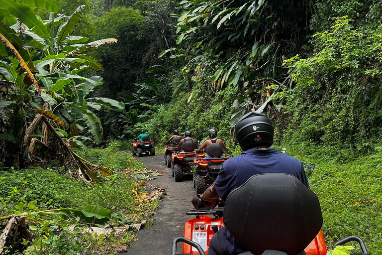 St. Lucia: ATV Tour with Beach Ride and Rum Tasting St Lucia ATV Tour: Waterfall, Plantation, Beach & Distillery