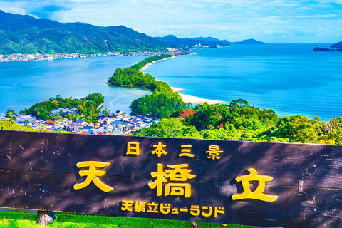 Costa de Kyoto Amanohashidate, Casas Funaya de Ine Excursão de 1 dia8h40 para buscá-lo em Osaka