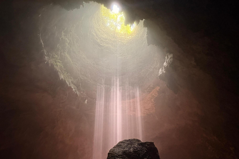 Yogyakarta: Jomblang Cave & Timang Beach Adventure Tour Jomblang Cave Tour