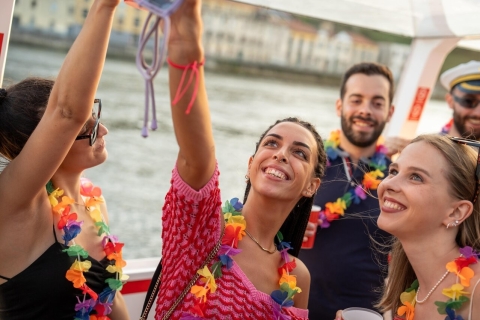 Porto: feestboot op de rivier de Douro met optie bij zonsondergangPorto: partyboot op de rivier de Douro met optie bij zonsondergang