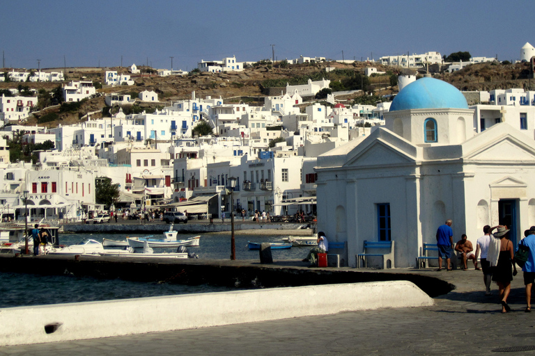 Mykonos: Mykonos stad Privat tur till fots