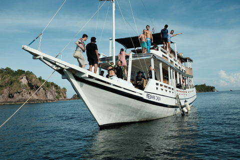 Dormitory style in Local wooden Boat Komodo Liveaboard 3D2N