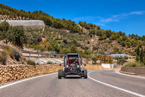 Benidorm: Buggy Algar Waterfalls Tour - Brides last Ride Benidorm: Buggy for 2 Persons Algar Waterfalls Tour