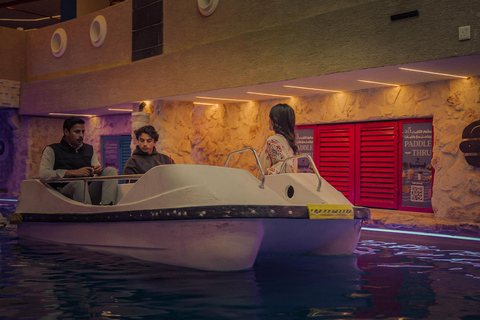 Hujrah Village River : Hujrah Village Pedal Boat Ride