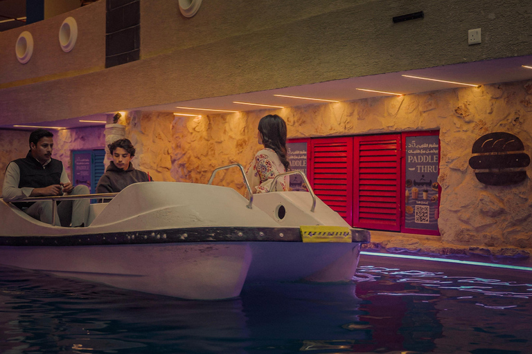 Hujrah Village River : Hujrah Village Pedal Boat Ride