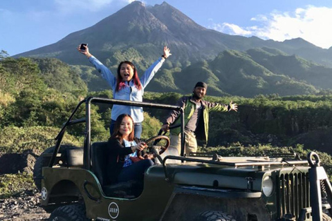 Pindul Cave Tubing and Merapi Jeep Lava Tour