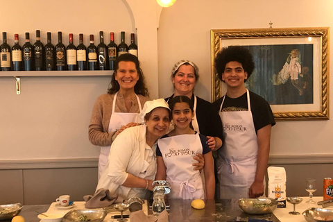 Milano: Pasta och Tiramisu Pasta och Tiramisu matlagningskurs med vin