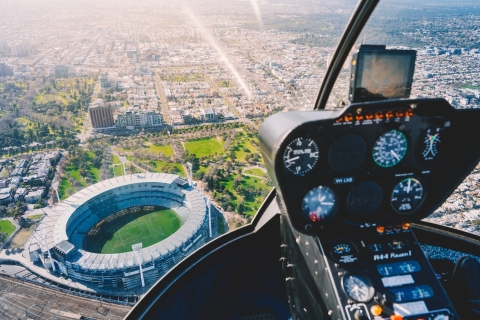 Melbourne: Skyline der Stadt und Bucht Hubschrauber-Rundflug