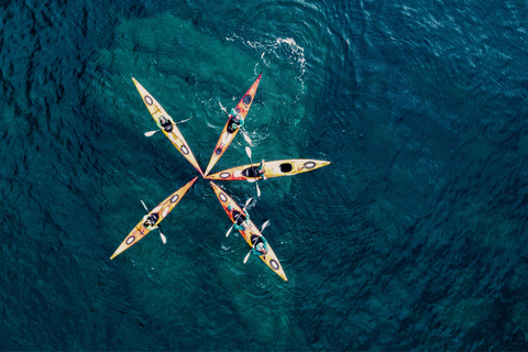 Budva: Winter Sea Kayak Tour to Caves & St Nicholas Island