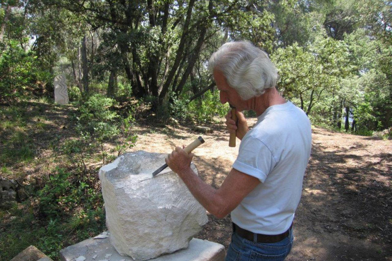 Tour of the Bibémus quarries and short stone cutting workshop. Visit to the Bibémus Quarries and short stone cutting workshop