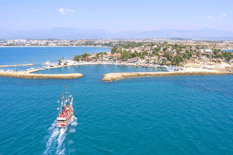 Side: Blue Lagoon Boat Trip with Swimming & Sunbathing Transfer From Side Hotels