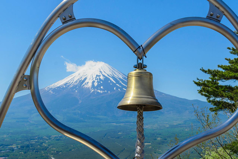 جبل فوجي وبحيرة كاواجوتشيكو روبواي وجولة أوشينو هاكاي ليوم واحدجولة جبل فوجي من محطة JR طوكيو المغا