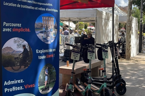 Aix-en-Provence: Elektrische scooter verhuurVrijheidspakket 2-4