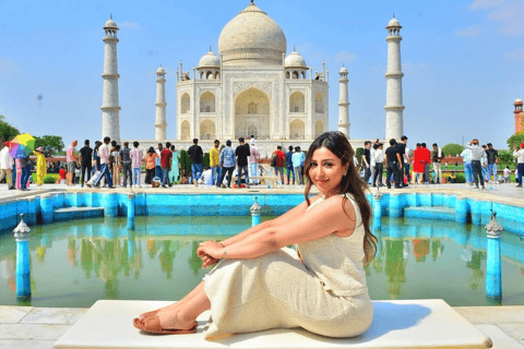 Taj Mahal, Agra Fort & Baby Taj with French Speaking Guide From Agra: Tour with Private Driver and Guide Only