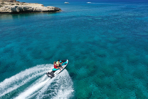 Protaras: Blue Lagoon Guided Jet Ski Safari – 1 Hour