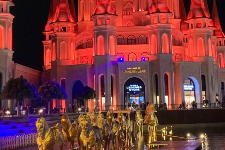 Antalya: The Land of Legends Night Show with Optional Park Admission Belek: Legends Tour – Mythological Opera & Roman Architecture