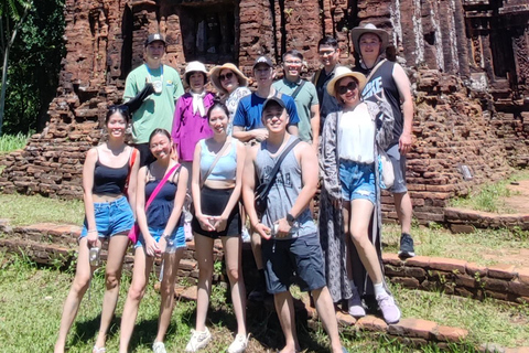 Sanktuarium My Son, miasto Hoi An, Banh My i kawiarnia - cały dzieńZ Da Nang