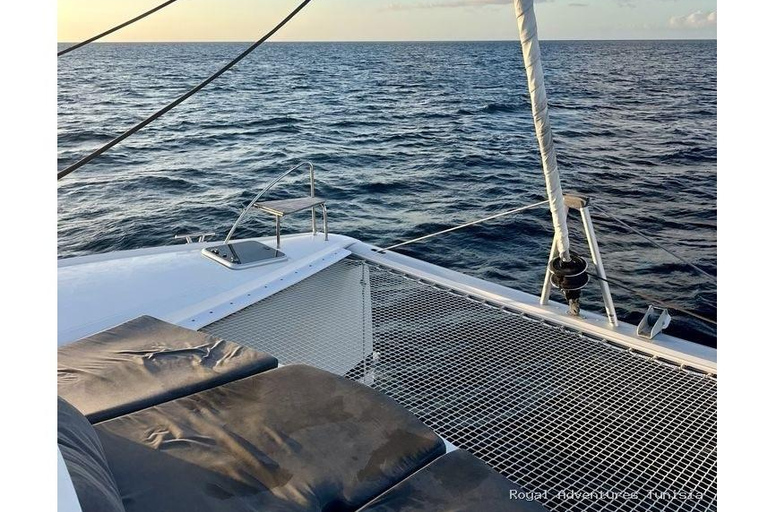 Sousse: Catamaran Cruise with Dolphin Watching & Swim