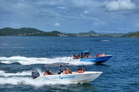 Boat Tours from Le François: White Sands with a Local Meal at a Homestay François Boat Tours: Fonds Blancs with Local Homestay Meal ️