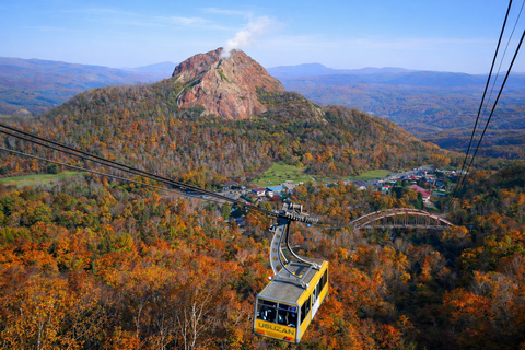 Hokkaido: Noboribetsu Hell Valley & Lake Toya Day Trip No Lunch