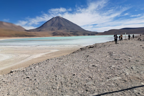 One Way to Salar de Uyuni and the Colored Lagoons