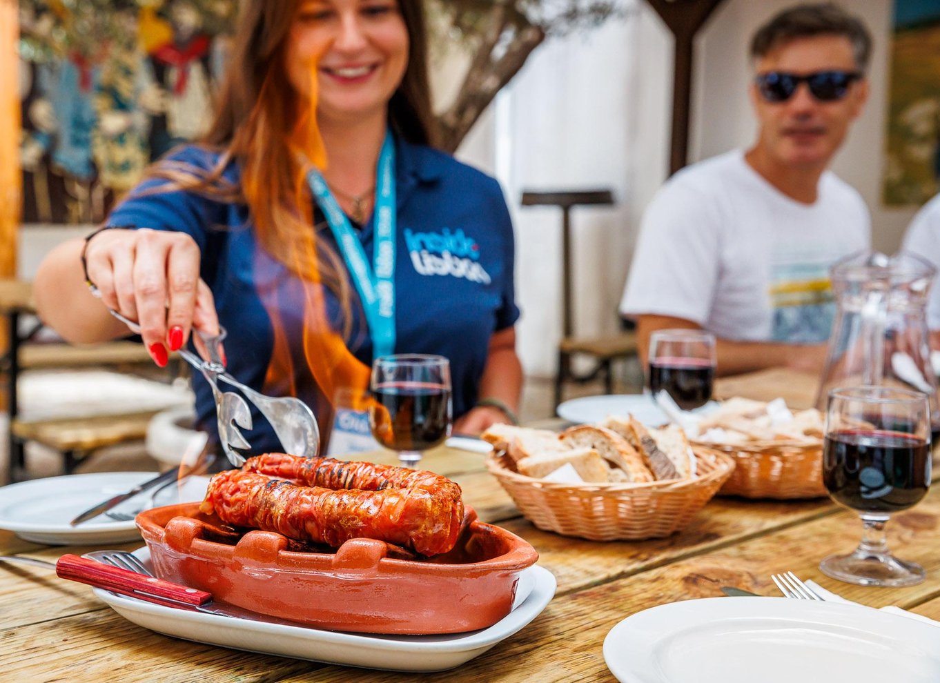 Lissabon: Mad og vin tur med en lille gruppe