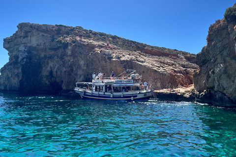 Malta: Comino, Gozo, Blue & Crystal Lagoon, and Caves Cruise Blue & Crystal Lagoon, Gozo & Caves - Trip B