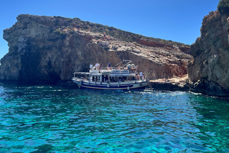 Malta: Comino, Gozo, Blue & Crystal Lagoon, and Caves Cruise Blue & Crystal Lagoon, Gozo & Caves - Trip B