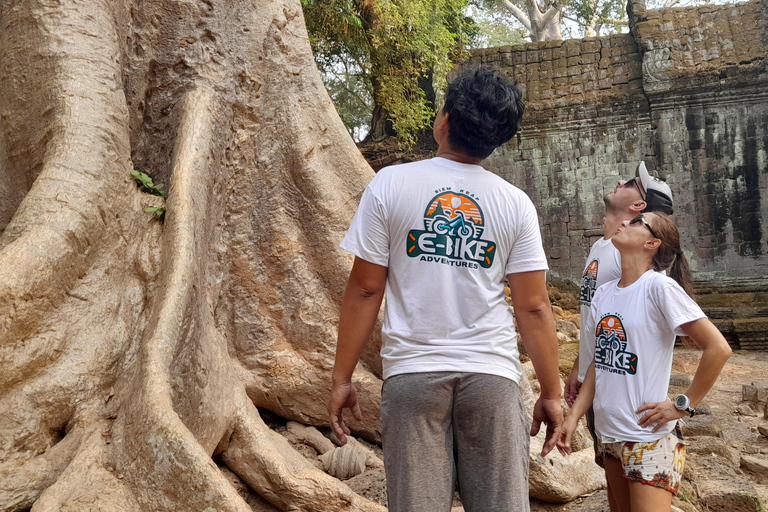 Siem Reap: Angkor Tempels Elektrische Fietstocht