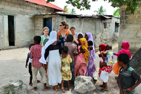 Zanzibar: snorkeling all'Atollo di Mnemba, tour del villaggio e di Stone TownZanzibar: snorkeling all'Atollo di Mnemba, villaggio e Città di Pietra