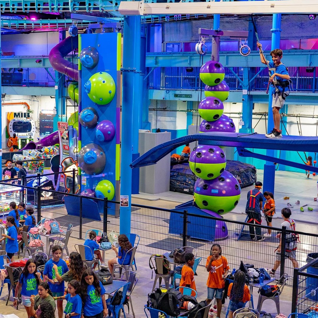 Adventure Park Flip Out Party New York: Area 53 NYC Adventure Park