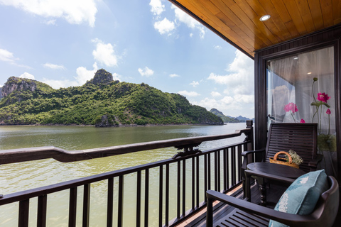 Hanoi: 3-Day Ha Long/Lan Ha Bay Cruise with Private Balcony