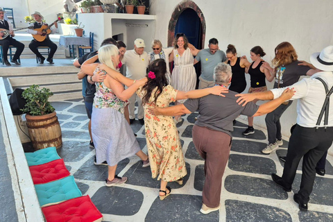 Santorini: Plate-Smashing Show & Fira Walking Tour