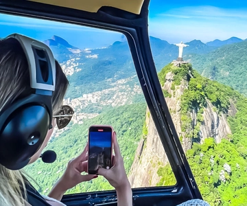 Rio de Janeiro: Voo de Helicóptero Cristo Redentor 30 min