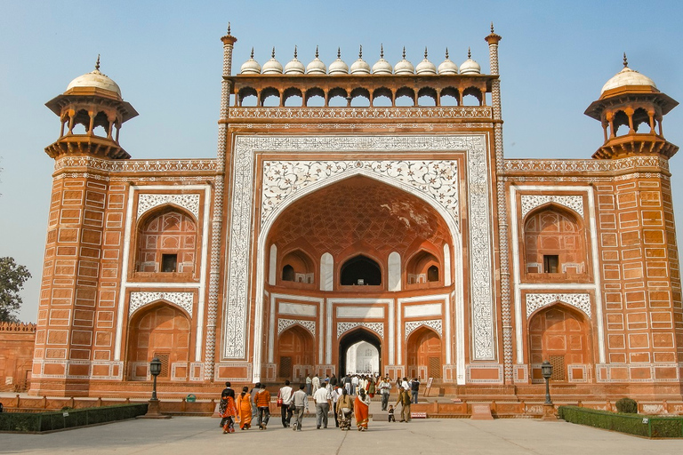 From Delhi: Taj Mahal Sunrise Tour & Agra Fort With Lunch Lunch & Breakfast 5-star hotel,Monument, Ticket, Car & Guide