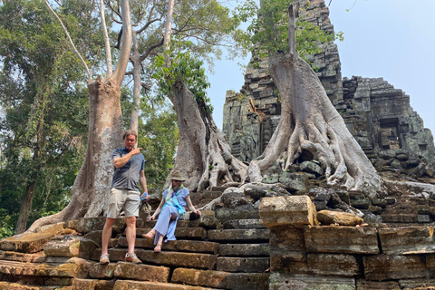 Siem Reap: Angkor Wat & Ta Prohm Half-Day Offbeat Jeep Tour Option 2: Angkor Wat Sunset & Ta Prohm with English Guide