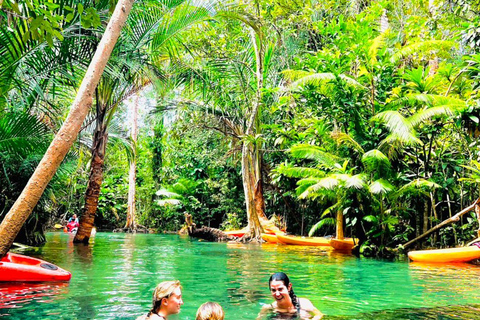 Ao Nang: Kayak en la Piscina de Cristal, ATV y Excursión a la Granja de PiñasPaseo en quad de 45 minutos