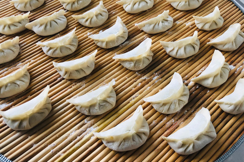 Aula de culinária on-line sobre bolinhos de Beijing com o chef Sunflower LiGrupo privado