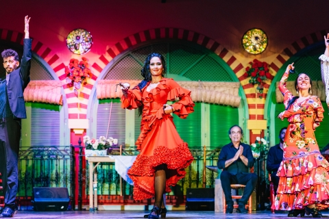 Flamencoshow in El Palacio Andaluz met optioneel dinerFlamencoshow in El Palacio Andaluz met een drankje