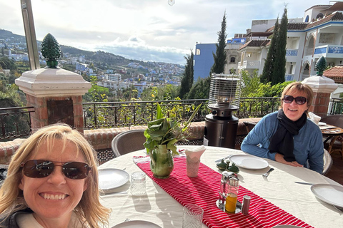 Tanger : Excursion d&#039;une journée à Chefchaouen et balade à dos de chameau