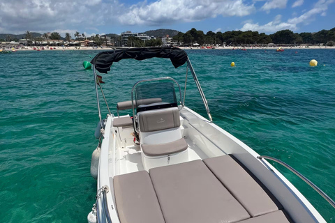 Santa Ponsa: Boat Rental Without a License 4 HOURS BOATS MALLORCA LICENSE FREE