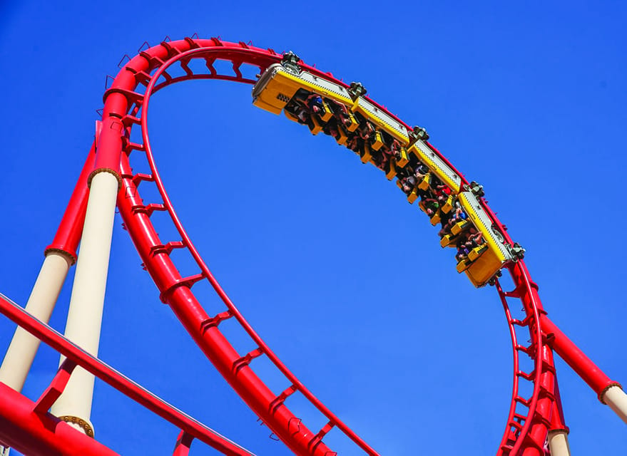 The Roller Coaster at New York-New York