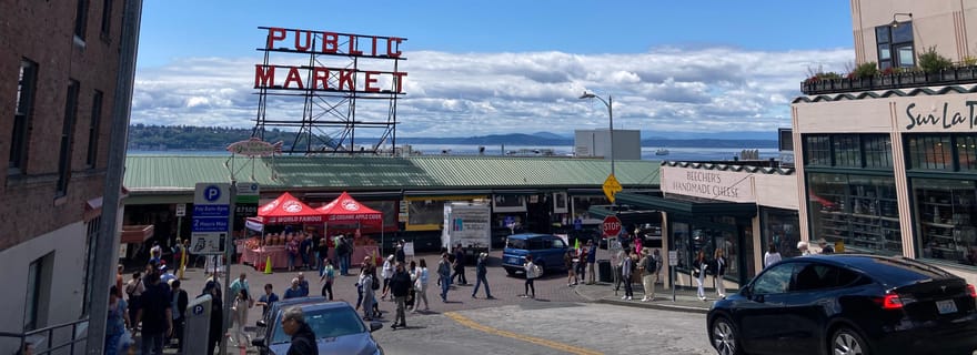 Seattle : visite guidée du marché de Pike Place avec dégustation, art et musique