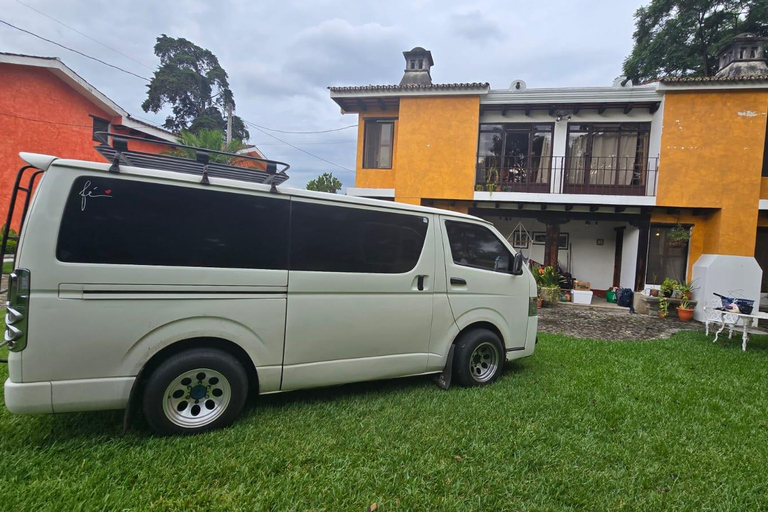 Sammeltransport von Antigua nach El Salvador