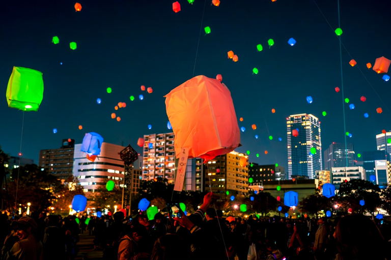 Osaka: ticket de entrada al festival de farolillos de Ogimachi + 1 farolillo