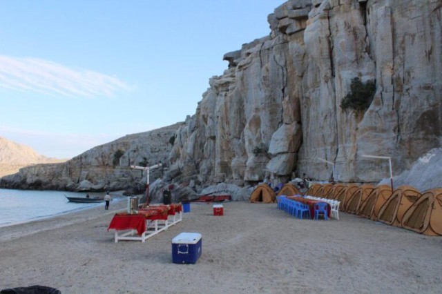 Visit Khasab Beach Camping with a Full Day Cruise with full board in Khasab, Oman