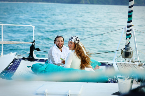Phuket: Private Catamaran Island Day Trip & Refreshment Catamaran - Best of Phi Phi islands