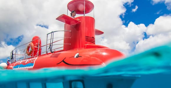 Panoramafahrt mit einem Halb-U-Boot in Baška Voda