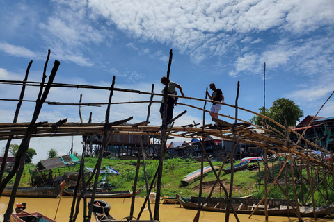 Kompong Phluk Ganztägige Abenteuertour