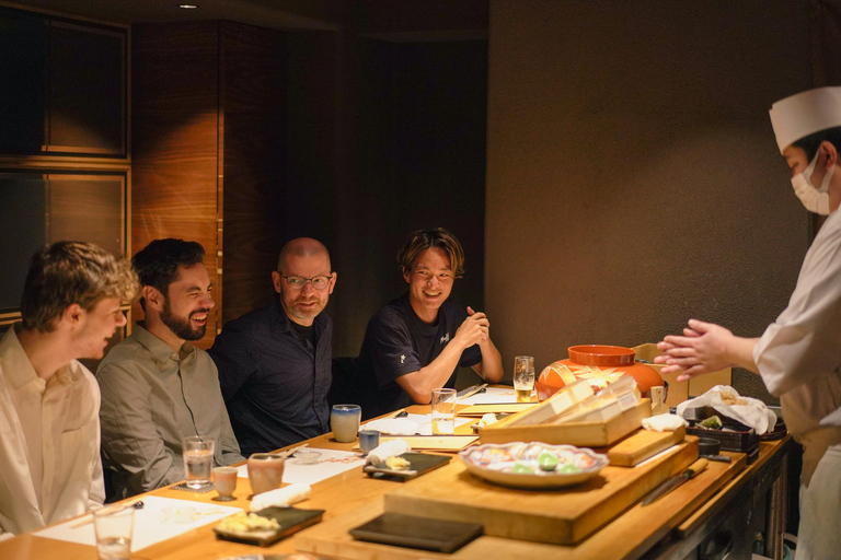 Hochwertiges Sushi &amp; Tempura-Essen in Ginza